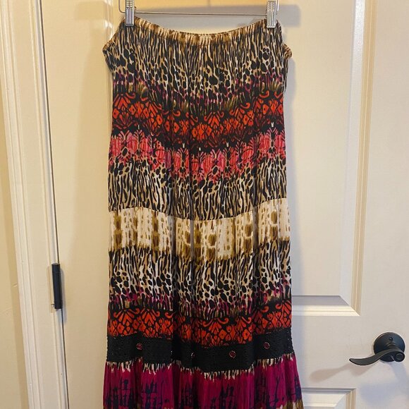 Forbidden Maxi Pull On Skirt Women's XXL - Picture 2 of 7